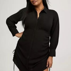 Torrid Black Shirt Dress